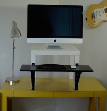 quitting sitting best standing desk options diy ikea